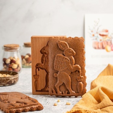 Пряник "Заяц с корзинкой"